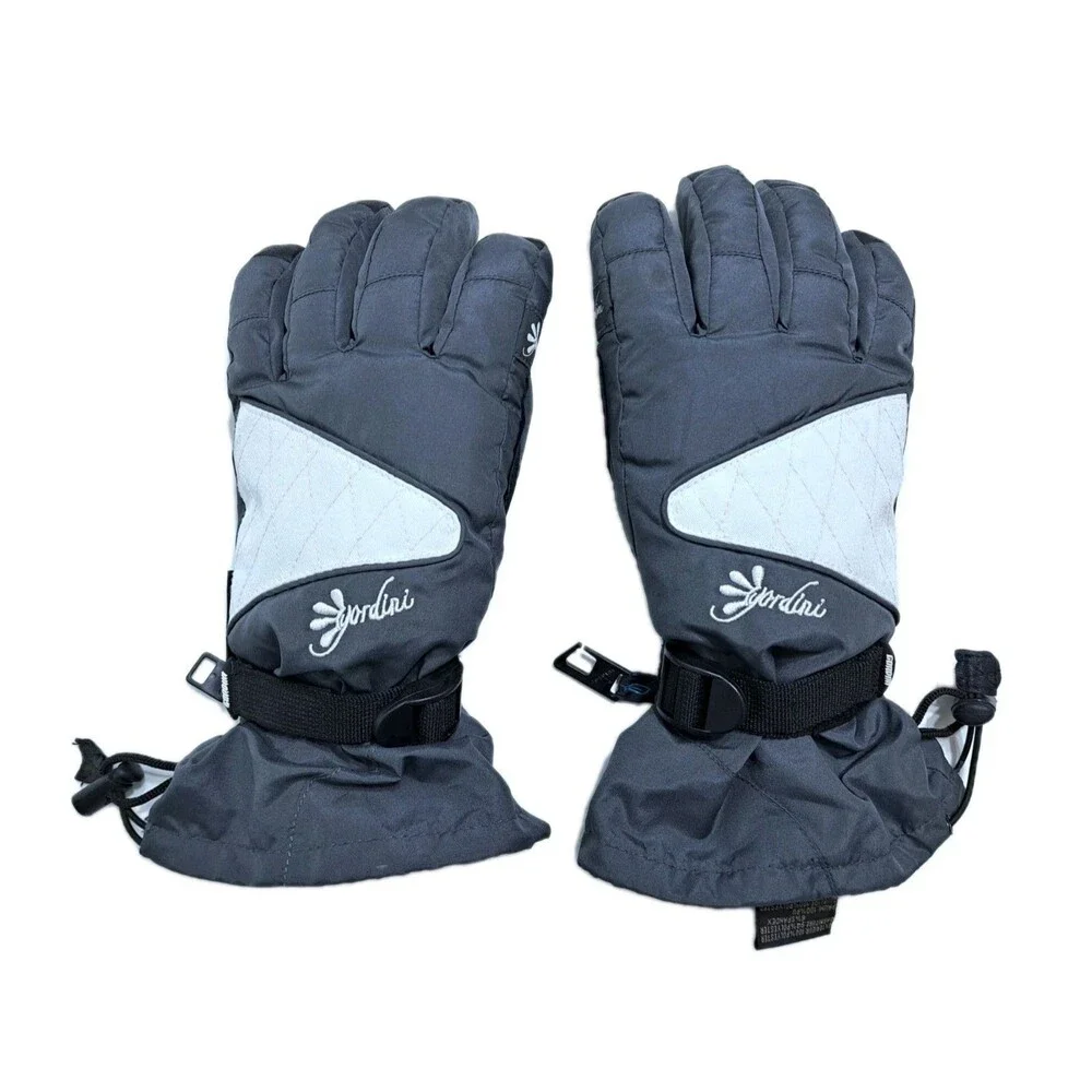 Gordini Women’s Duck Down Ski Gloves Size Medium Black Aqualoc Naturaloft
